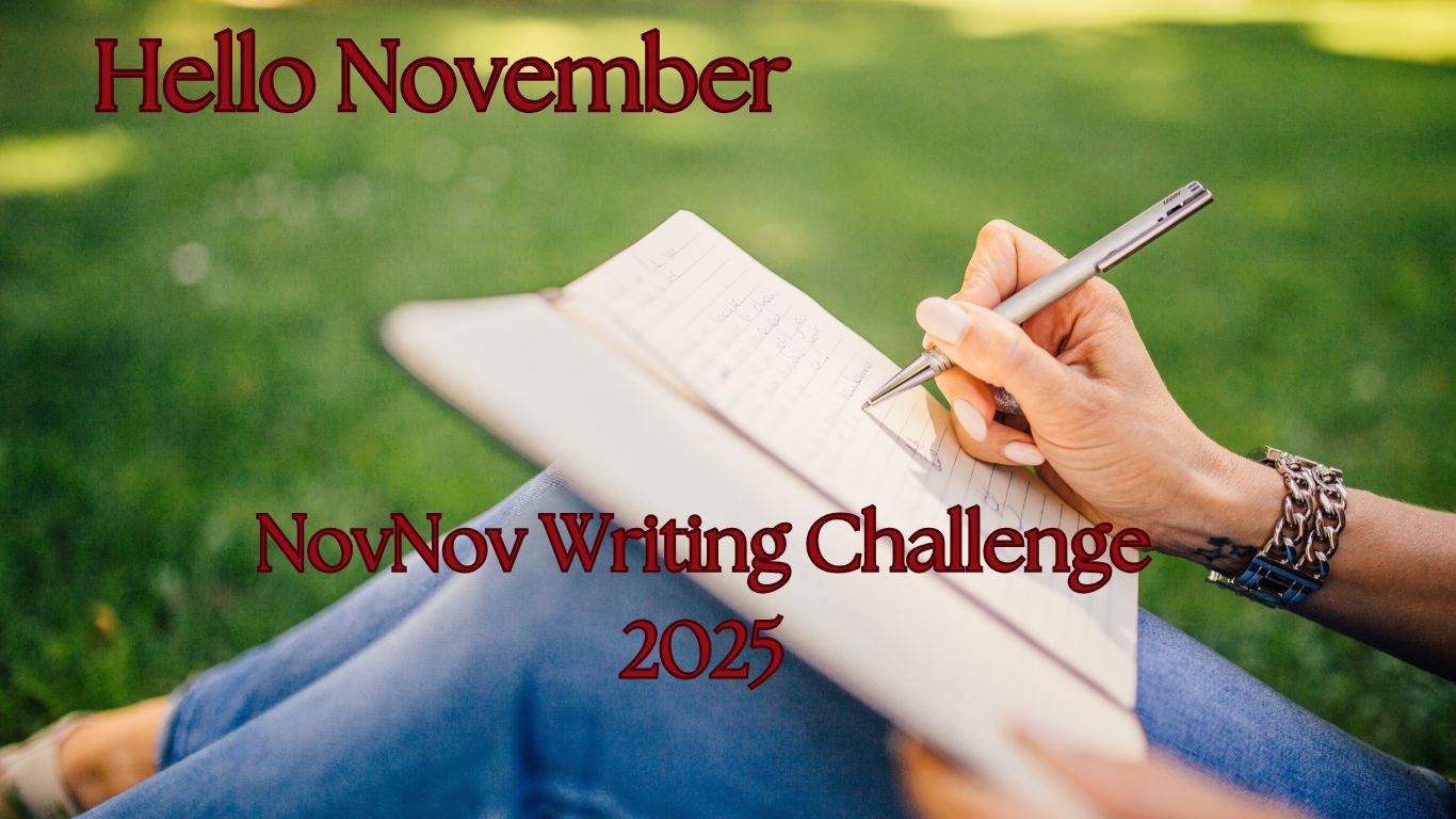 Writing outside in the fall